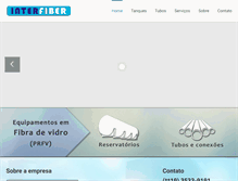 Tablet Screenshot of interfiber.com.br